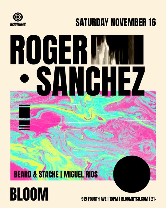 Bloom Roger Sanchez Beard & Stache